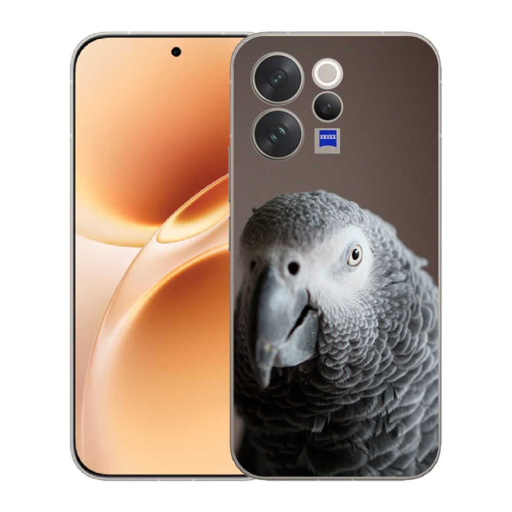 mmCase gélhuzat a Vivo V70-hez – szuka papagáj 2