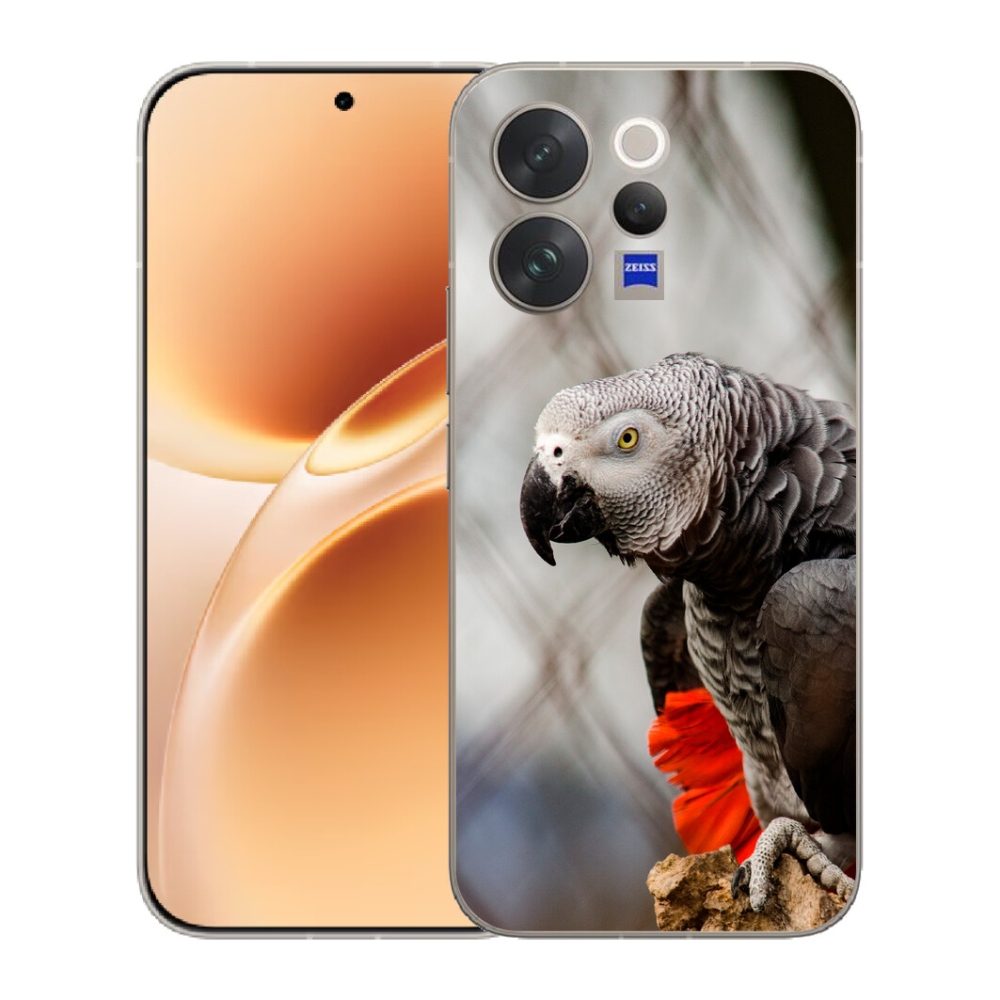 mmCase gélhuzat a Vivo V70-hez – szuka papagáj 3