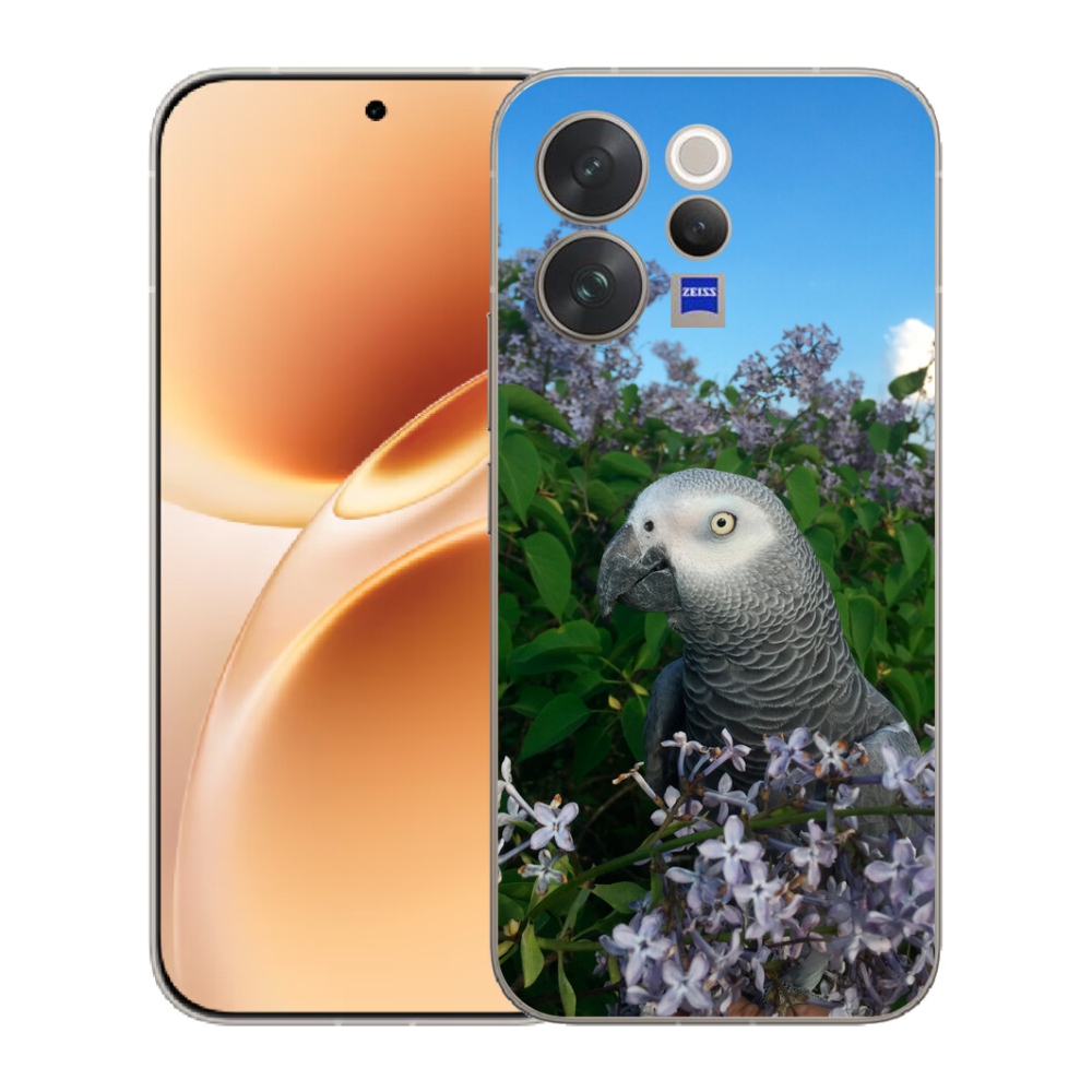 mmCase gélhuzat a Vivo V70-hez – jakó papagáj