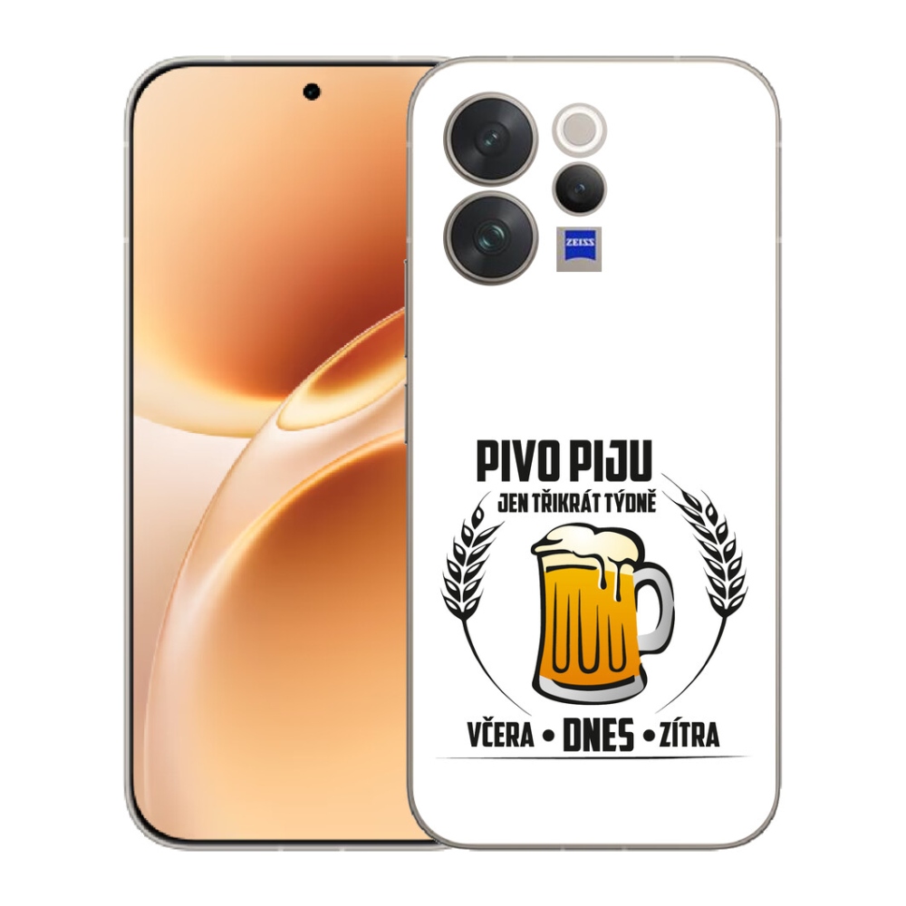 mmCase géltok a Vivo V70-hez – sörös motívum, fehér háttér