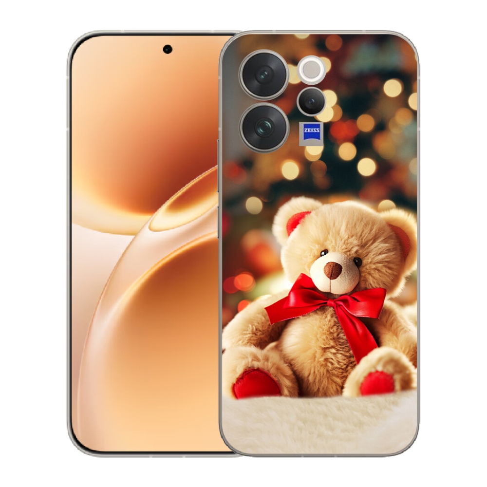 mmCase gél tok a Vivo V70-hez – plüss mackó