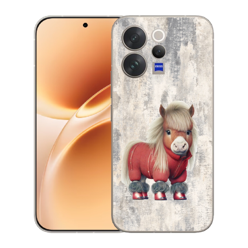mmCase gél tok a Vivo V70-hez – pulóveres póni