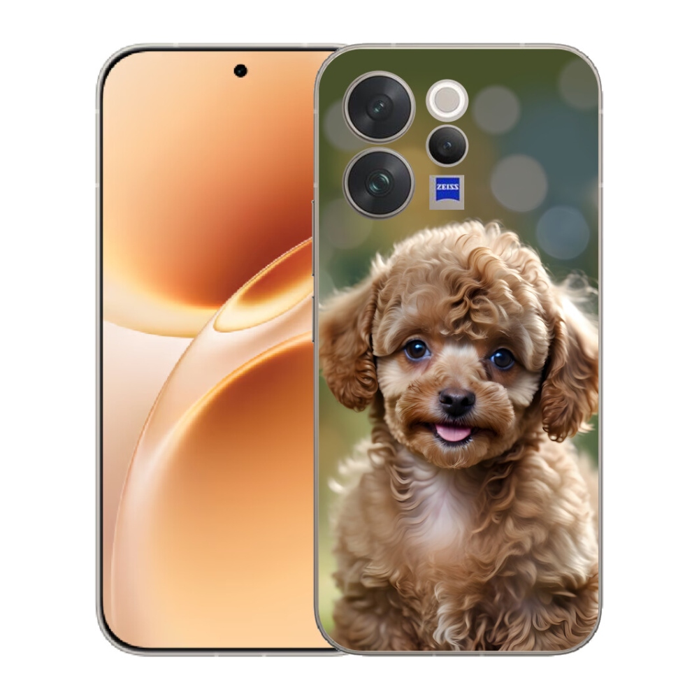 mmCase géltok a Vivo V70-hez – aranyos pudli