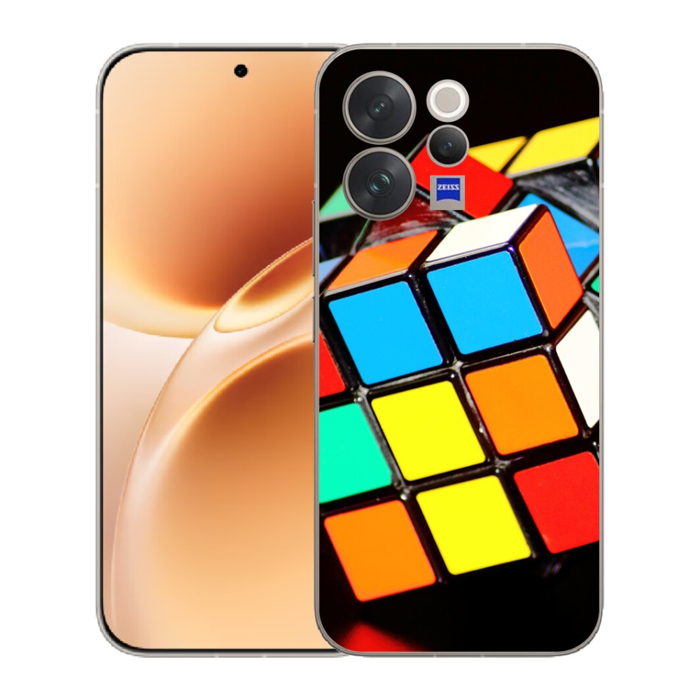 mmCase gélhuzat a Vivo V70-hez – Rubik-kocka