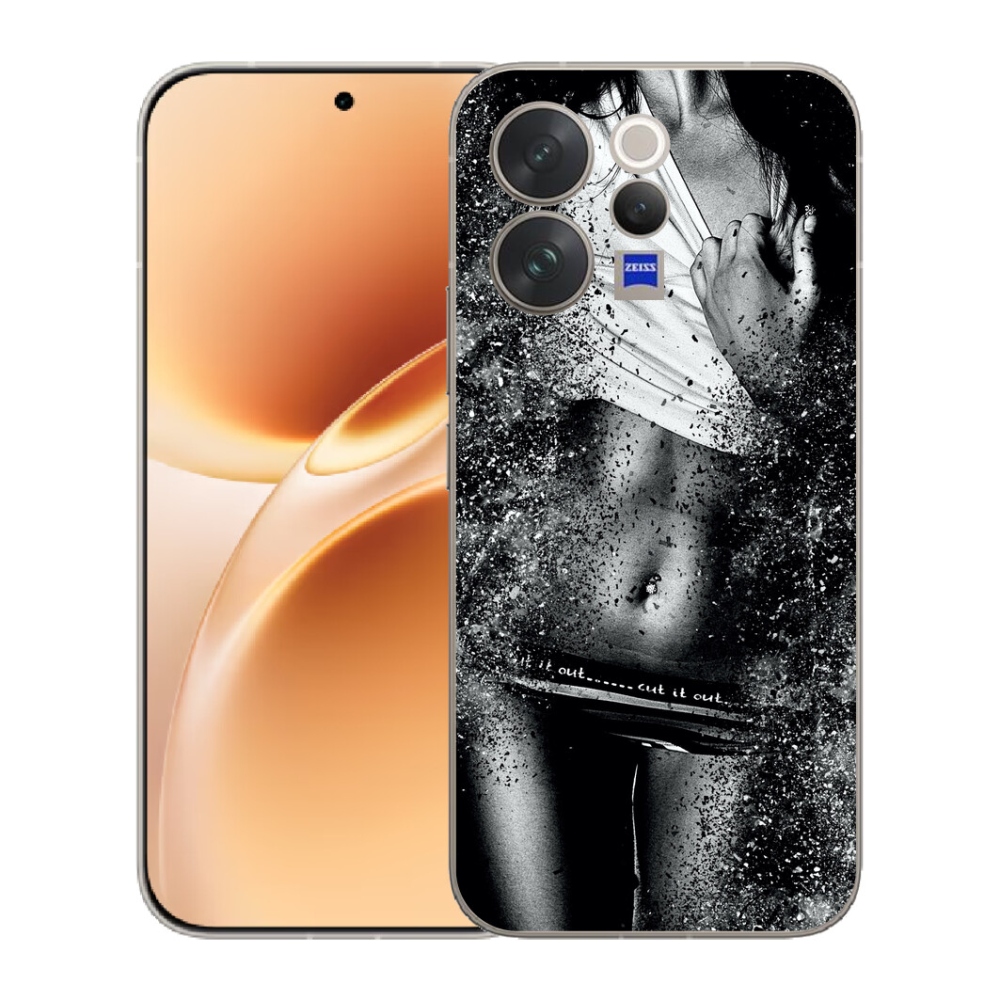 mmCase gél tok a Vivo V70-hez – szexi nő 1
