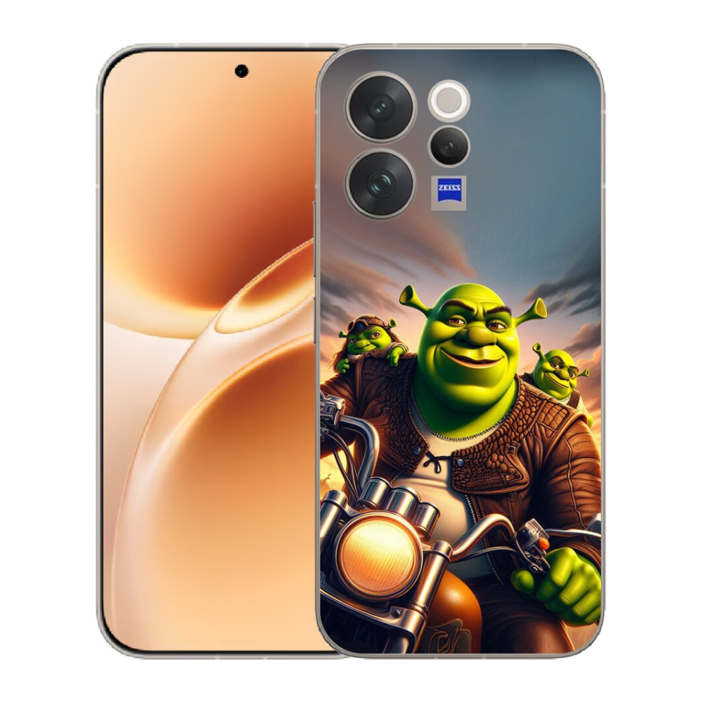 mmCase géltok a Vivo V70-hez – Shrek motoron