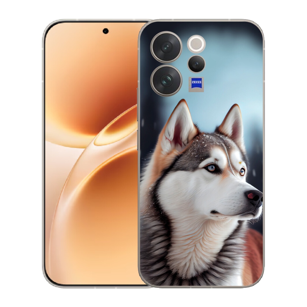 mmCase géltok a Vivo V70-hez – szibériai husky