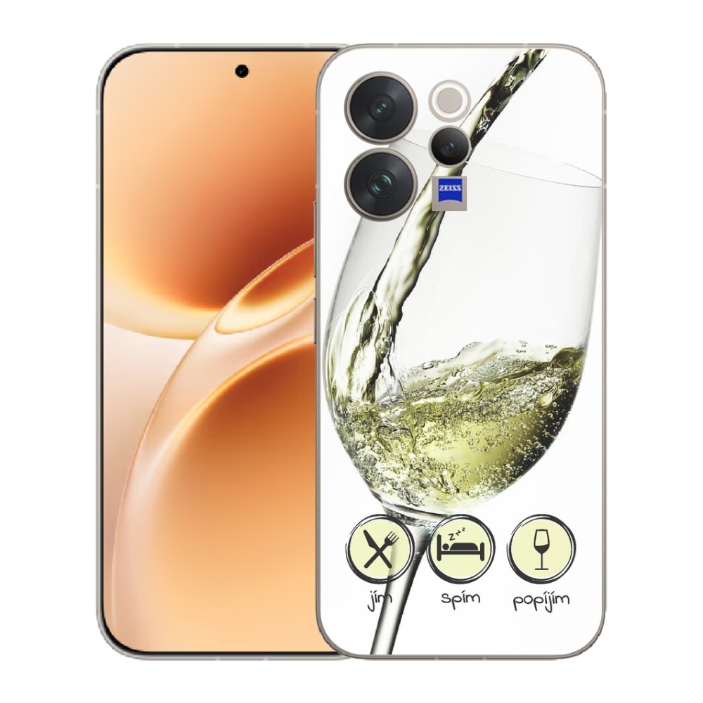 mmCase géltok a Vivo V70-hez – fehérboros pohár