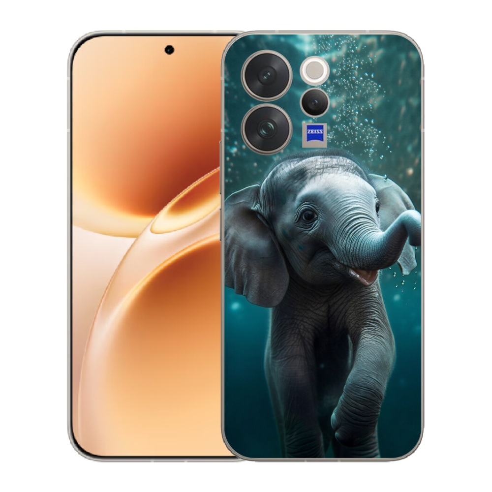 mmCase géltok a Vivo V70-hez – víz alatti elefánt
