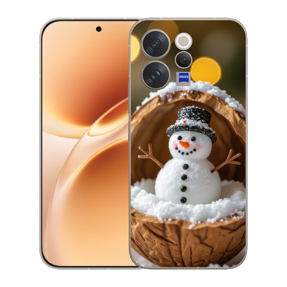 mmCase gélhuzat a Vivo V70-hez – hóember 4
