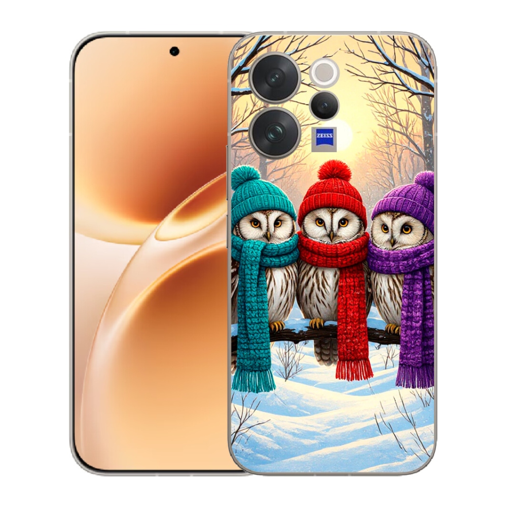 mmCase géltok a Vivo V70-hez – baglyos barátok