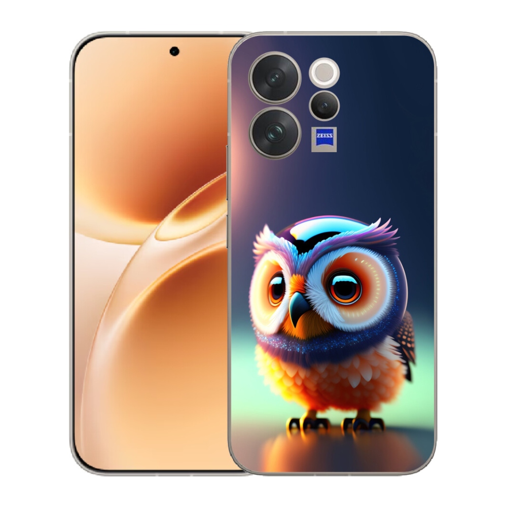 mmCase gélhuzat a Vivo V70-hez – bagoly