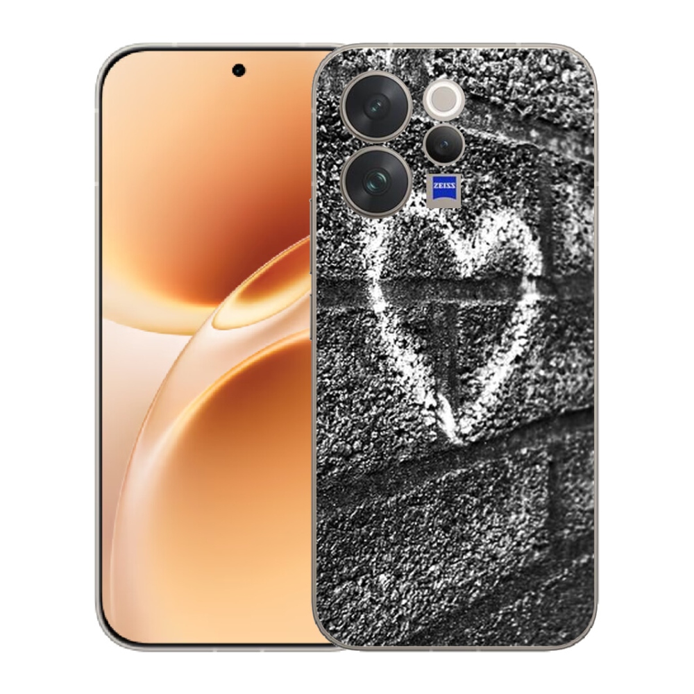mmCase géltok a Vivo V70-hez – szív a falon