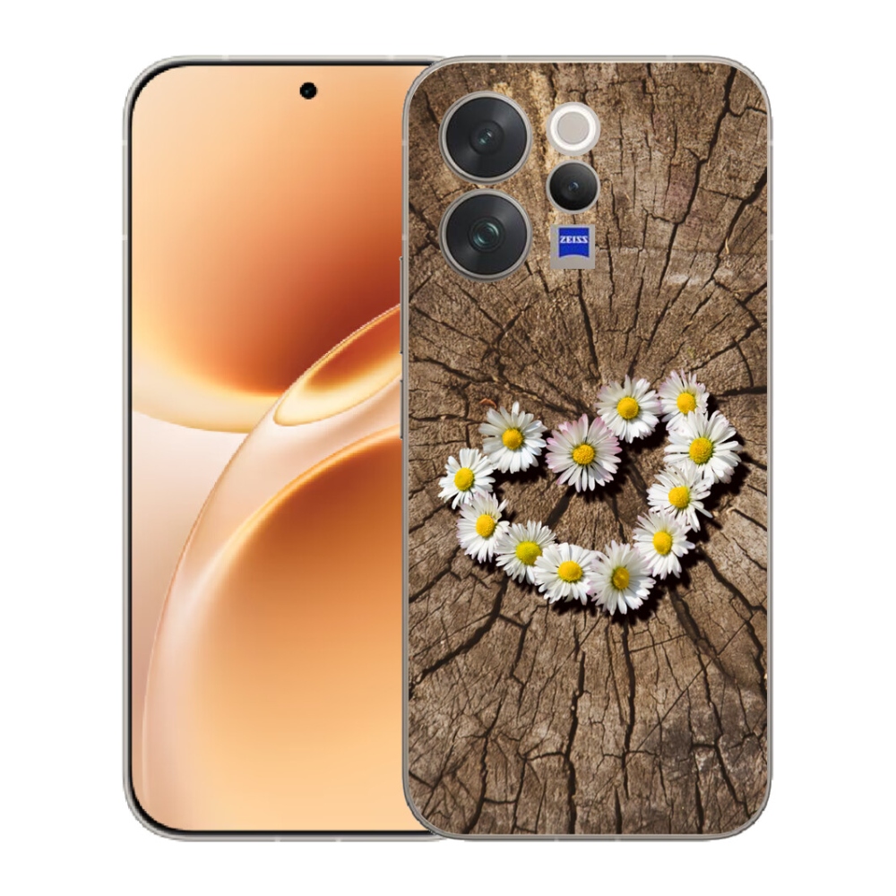 mmCase géltok a Vivo V70-hez – margaréta mintás