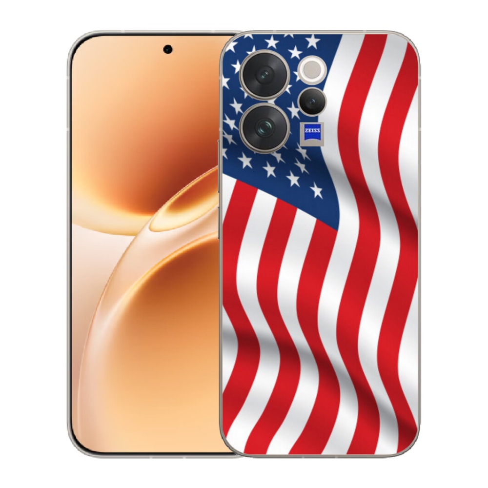 mmCase géltok a Vivo V70-hez – amerikai zászló
