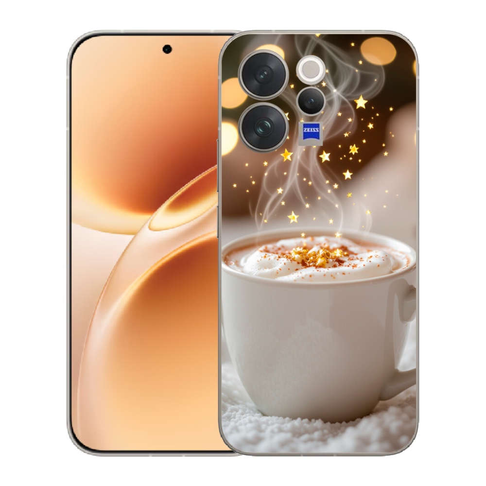 mmCase gél tok a Vivo V70-hez – karácsonyi forró ital