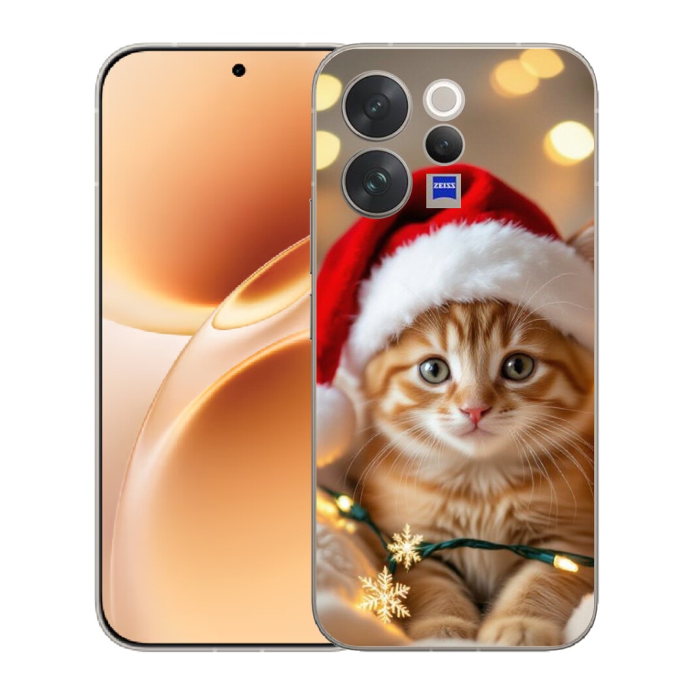 mmCase géltok a Vivo V70-hez – karácsonyi cica
