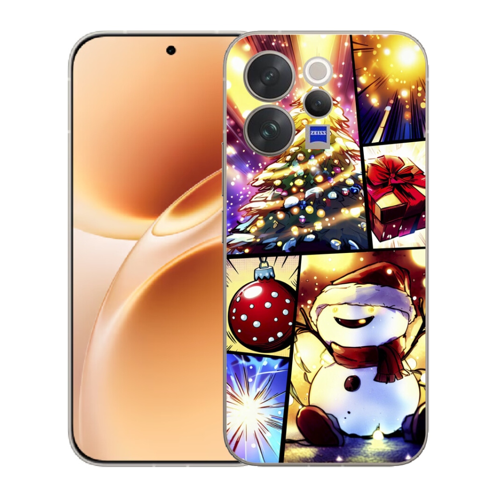 mmCase géltok a Vivo V70-hez – karácsonyi motívumok 1