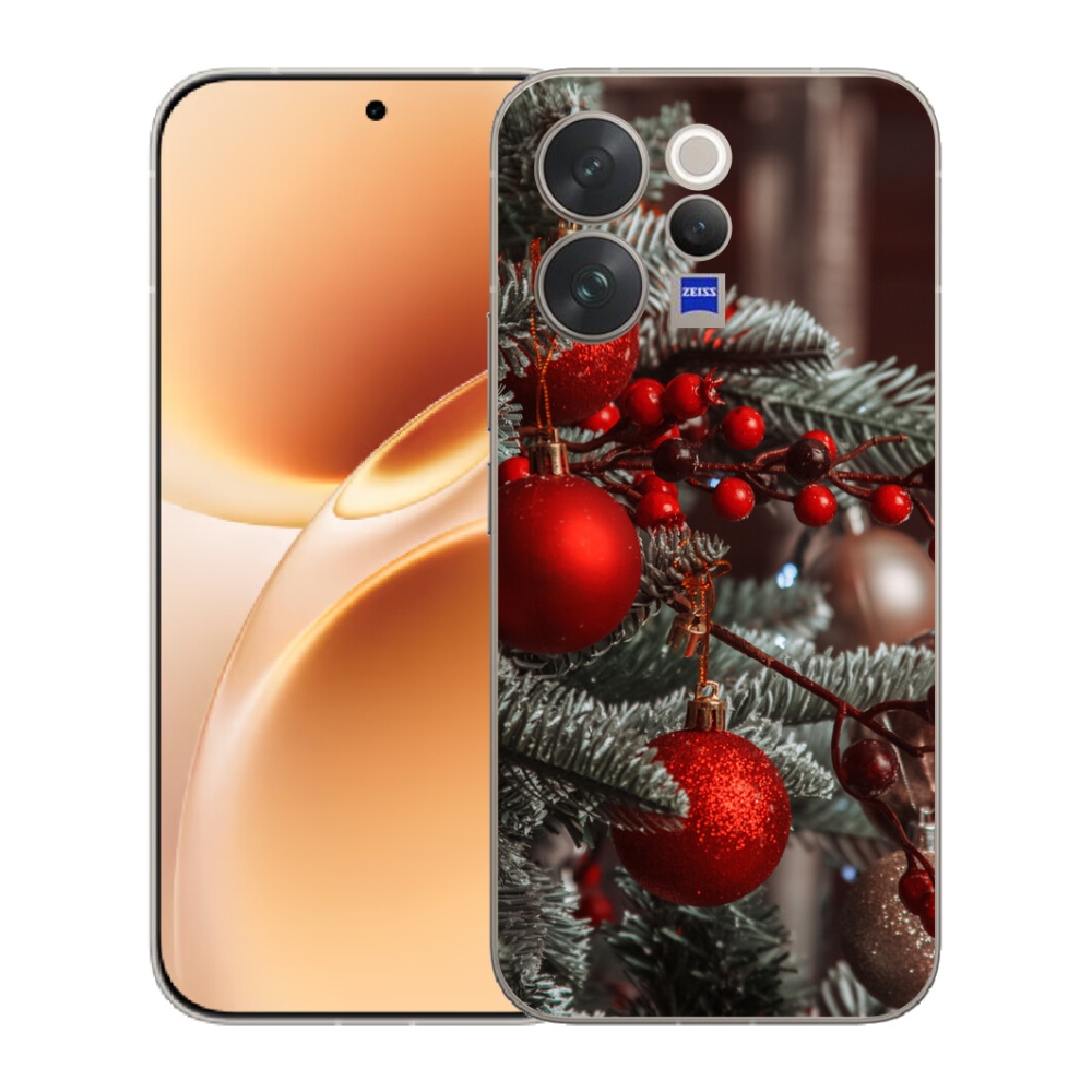 mmCase gél tok a Vivo V70-hez – karácsonyi díszek 2