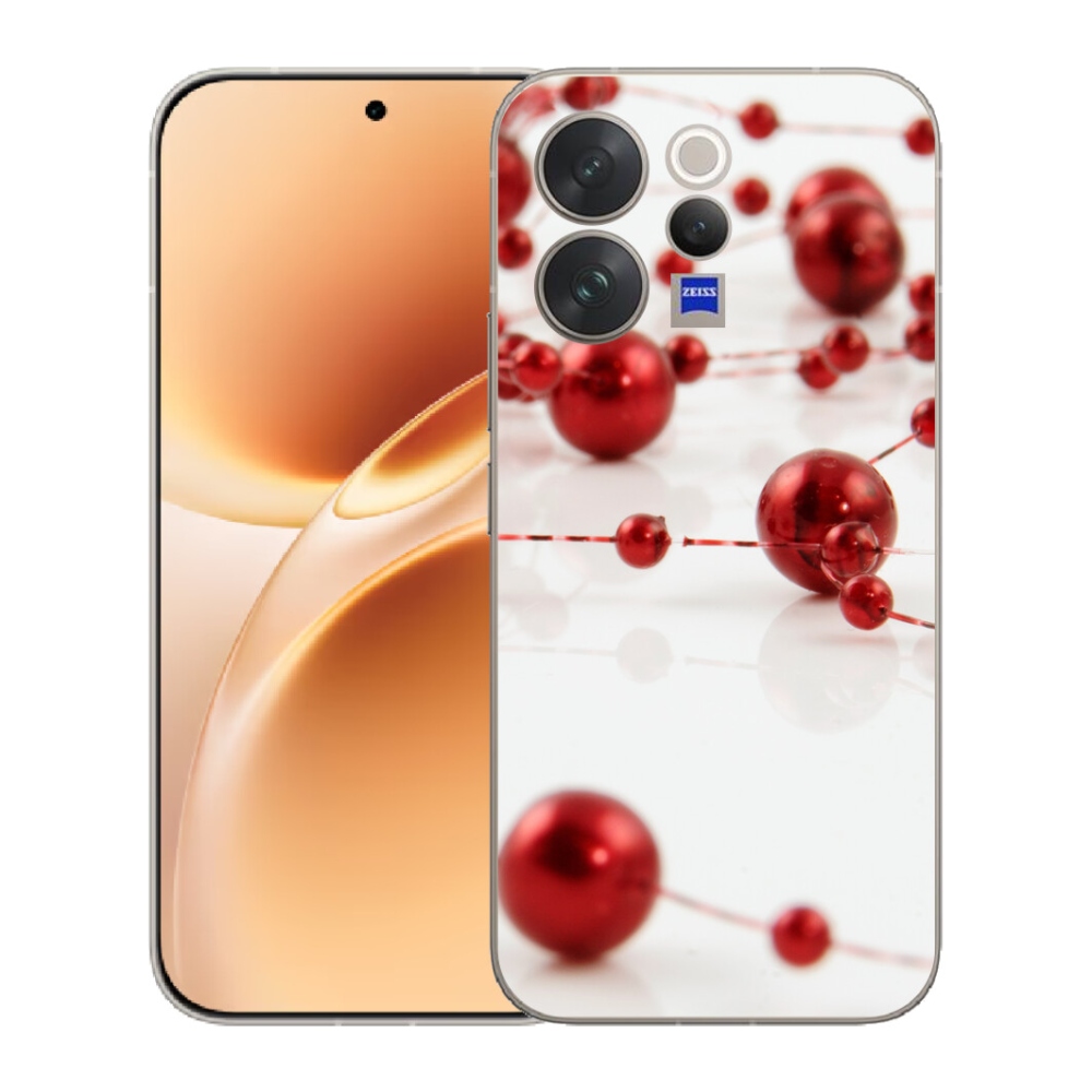 mmCase gél tok a Vivo V70-hez – karácsonyi fényfüzér