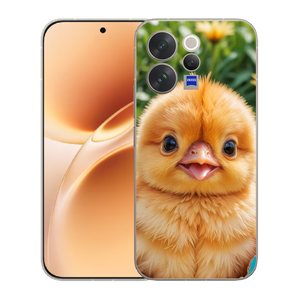mmCase géltok a Vivo V70-hez – vidám kiscsibe