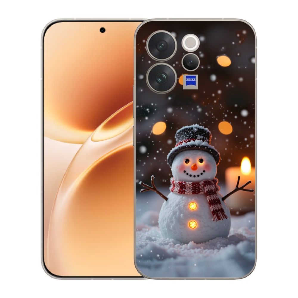 mmCase géltok a Vivo V70-hez – vidám hóember