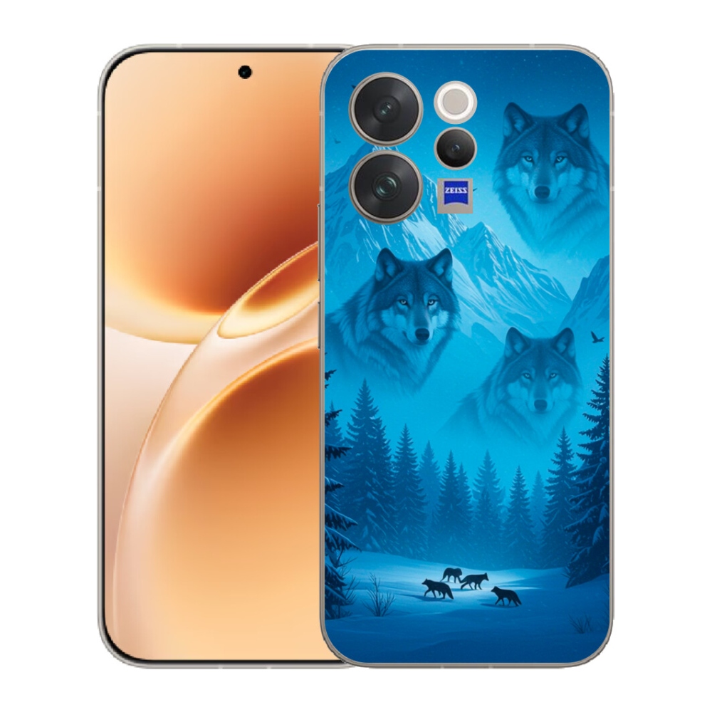 mmCase gélhuzat a Vivo V70-hez – farkasfalka
