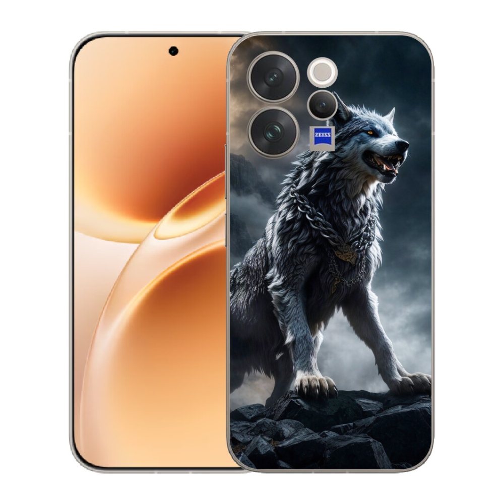 mmCase gélhuzat a Vivo V70-hez – farkas 1