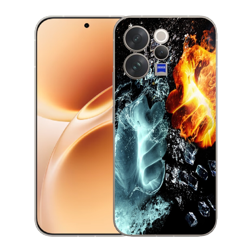 mmCase gél tok a Vivo V70-hez – víz és tűz