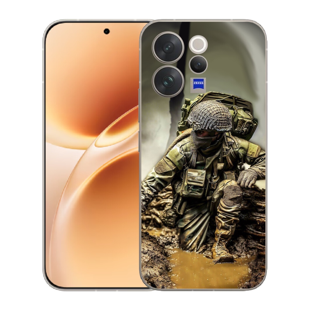 mmCase géltok a Vivo V70-hez – katona