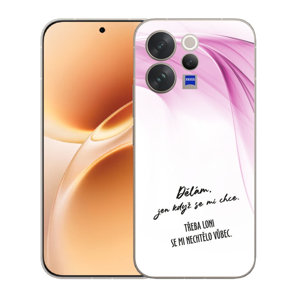 mmCase géltok a Vivo V70-hez – vicces felirat, 12, fehér háttér
