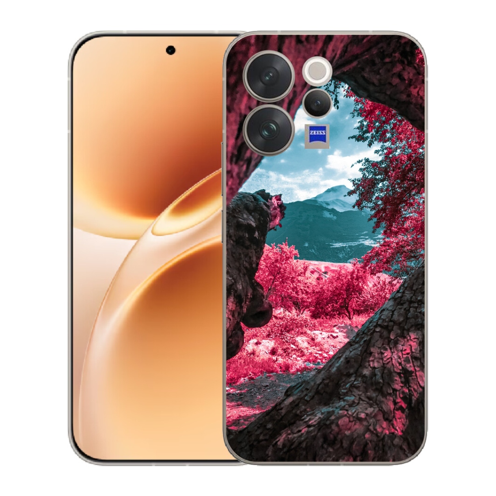 mmCase géltok a Vivo V70-hez – hegyi kilátás
