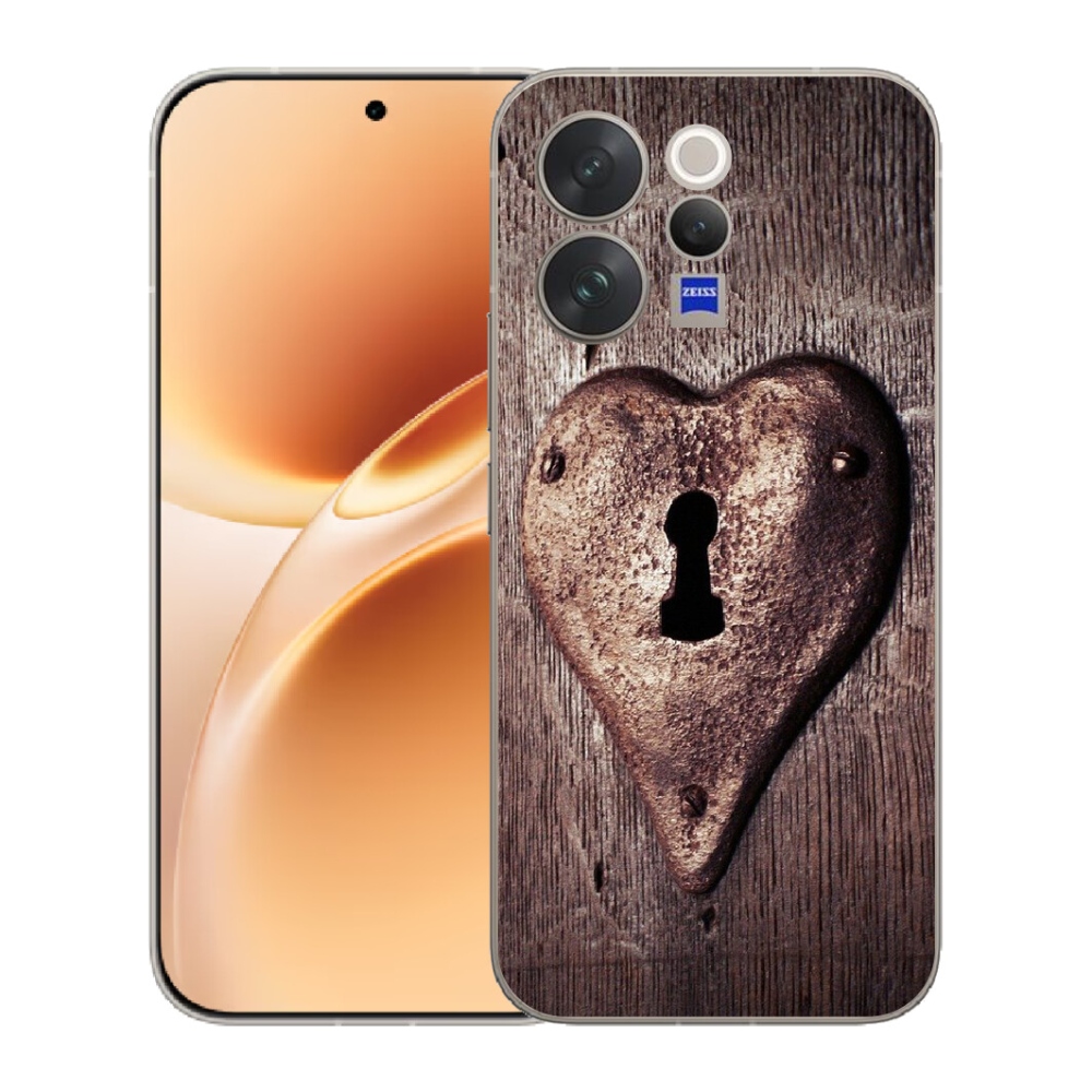 mmCase géltok a Vivo V70-hez – szív alakú zárral