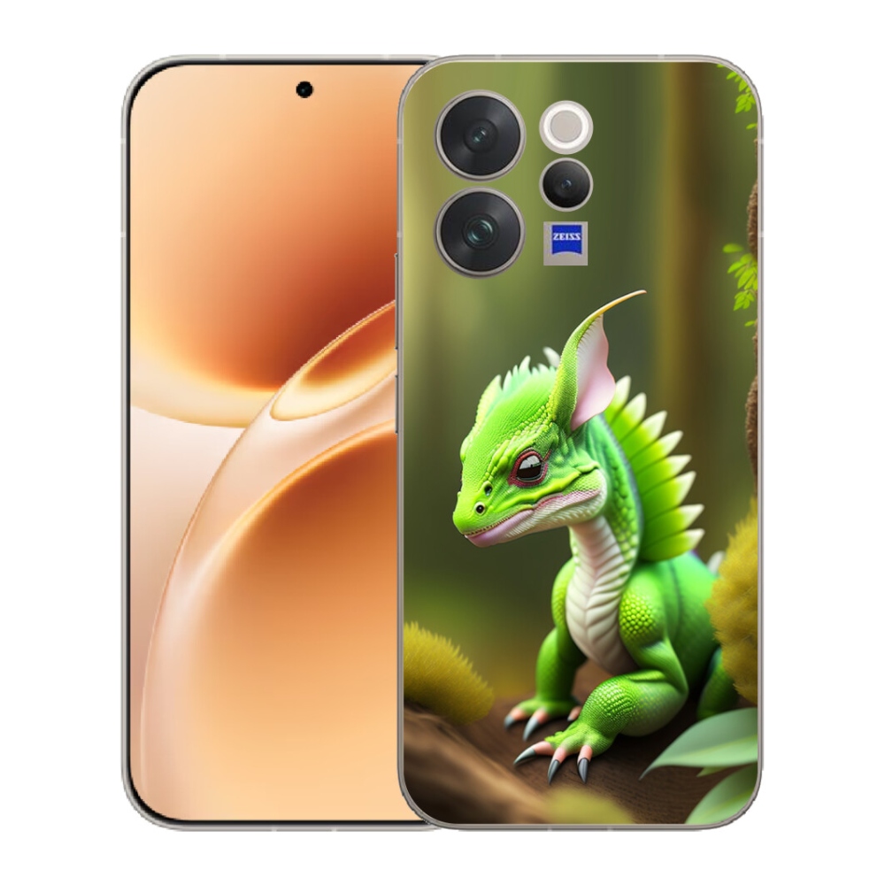 mmCase géltok a Vivo V70-hez – zöld sárkány