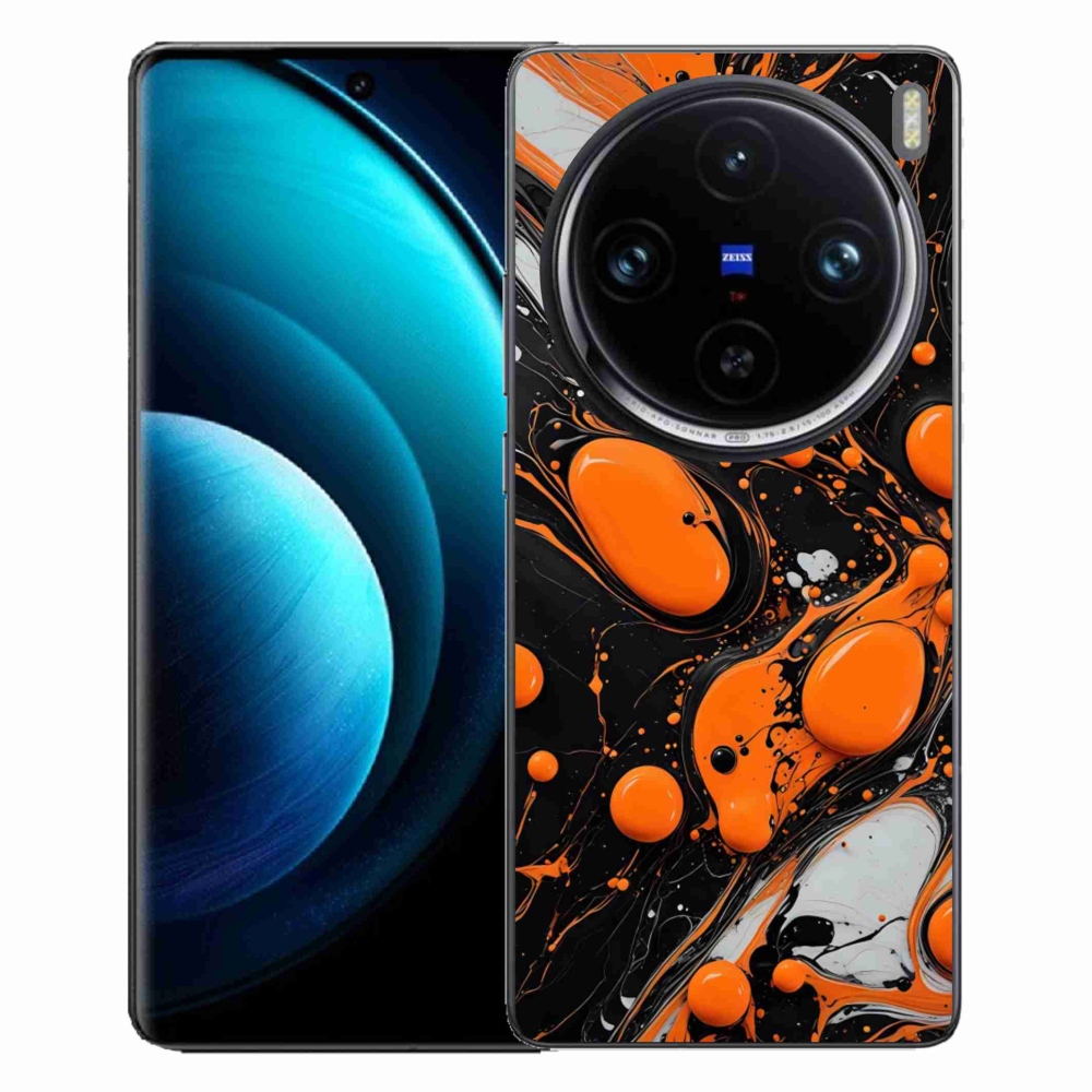 mmCase gélhuzat a Vivo X100 Pro 5G-hez – absztrakt motívum 41