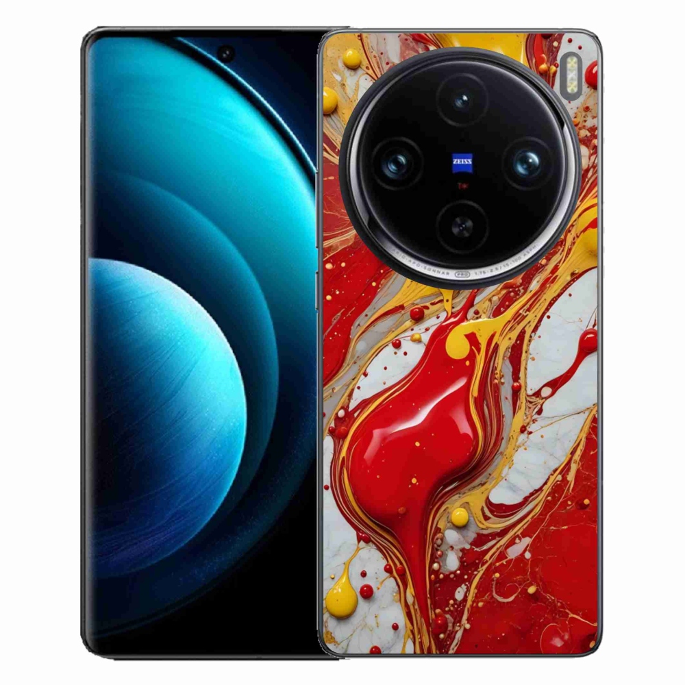 mmCase gélhuzat a Vivo X100 Pro 5G-hez – absztrakt motívum 42