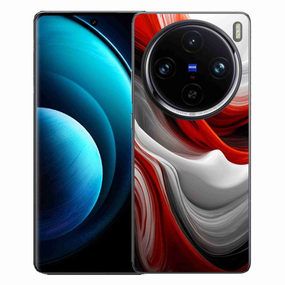 mmCase gélhuzat a Vivo X100 Pro 5G-hez – absztrakt motívum 47