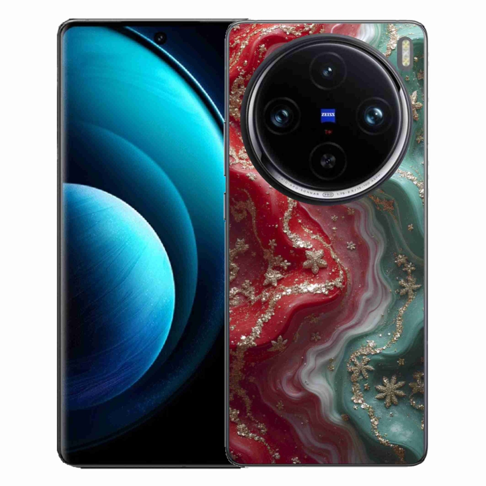 mmCase gélhuzat a Vivo X100 Pro 5G-hez – absztrakt motívum 54