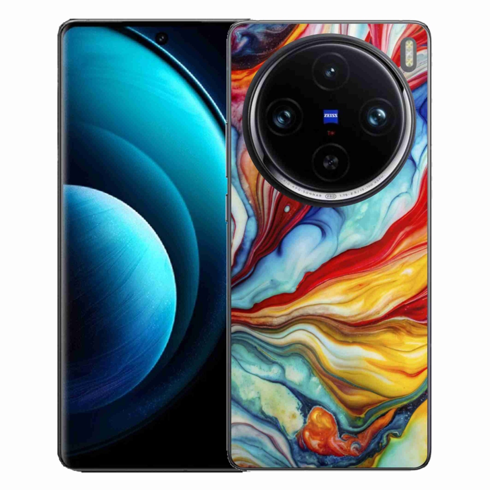 mmCase gélhuzat a Vivo X100 Pro 5G-hez – absztrakt motívum 58