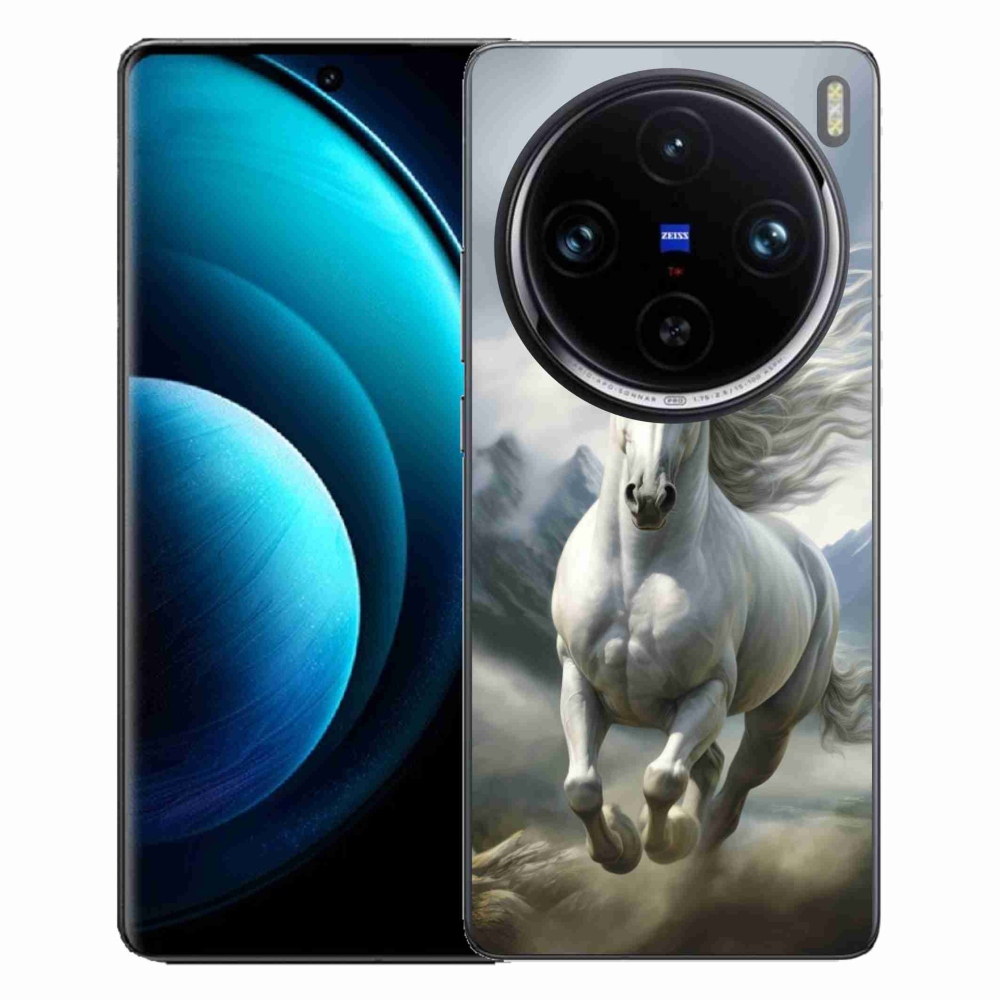 mmCase géltok a Vivo X100 Pro 5G-hez – futó fehér ló 3