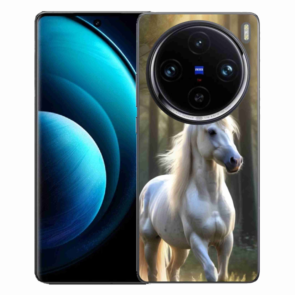 mmCase géltok a Vivo X100 Pro 5G-hez – fehér ló 3