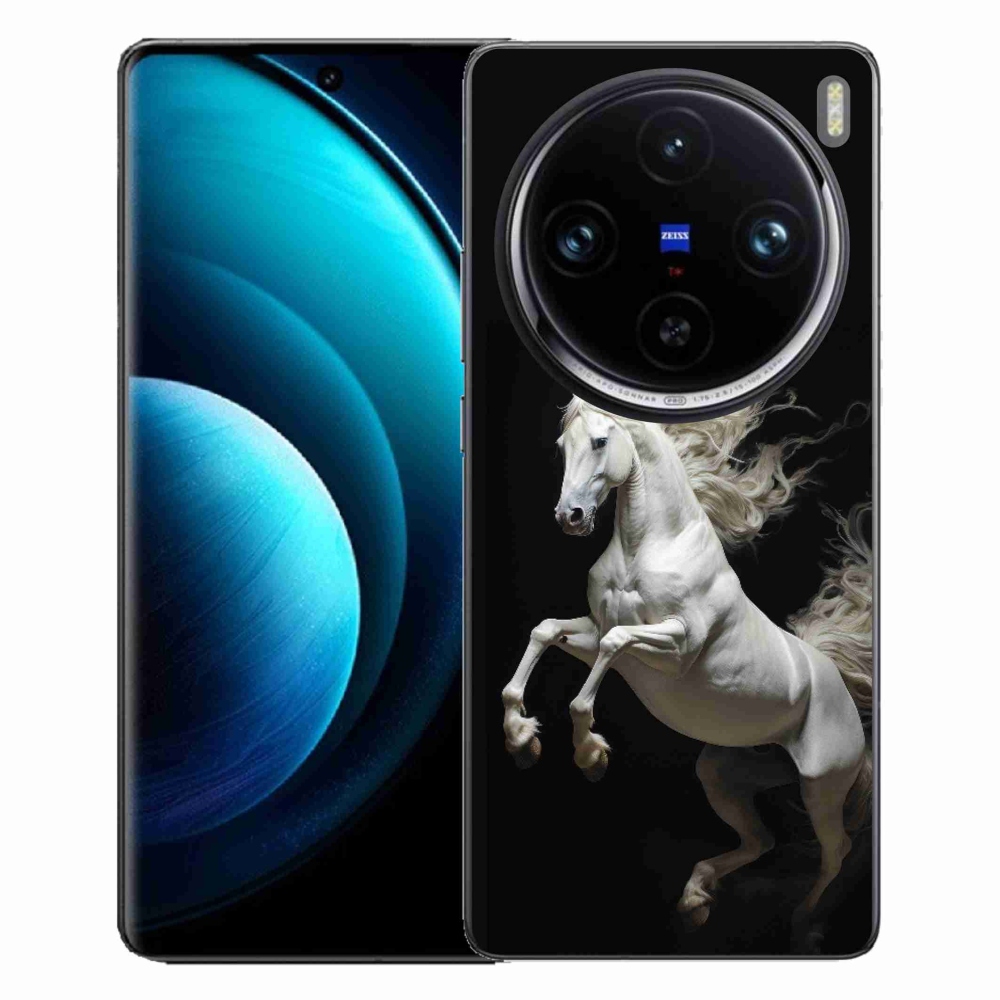 mmCase géltok a Vivo X100 Pro 5G-hez – fehér ló 4