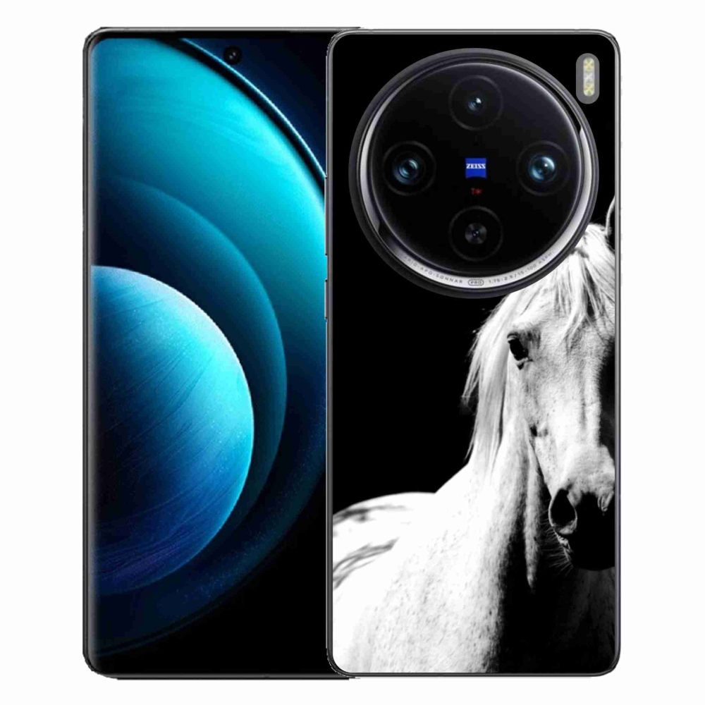 mmCase géltok a Vivo X100 Pro 5G-hez – fehér ló 5