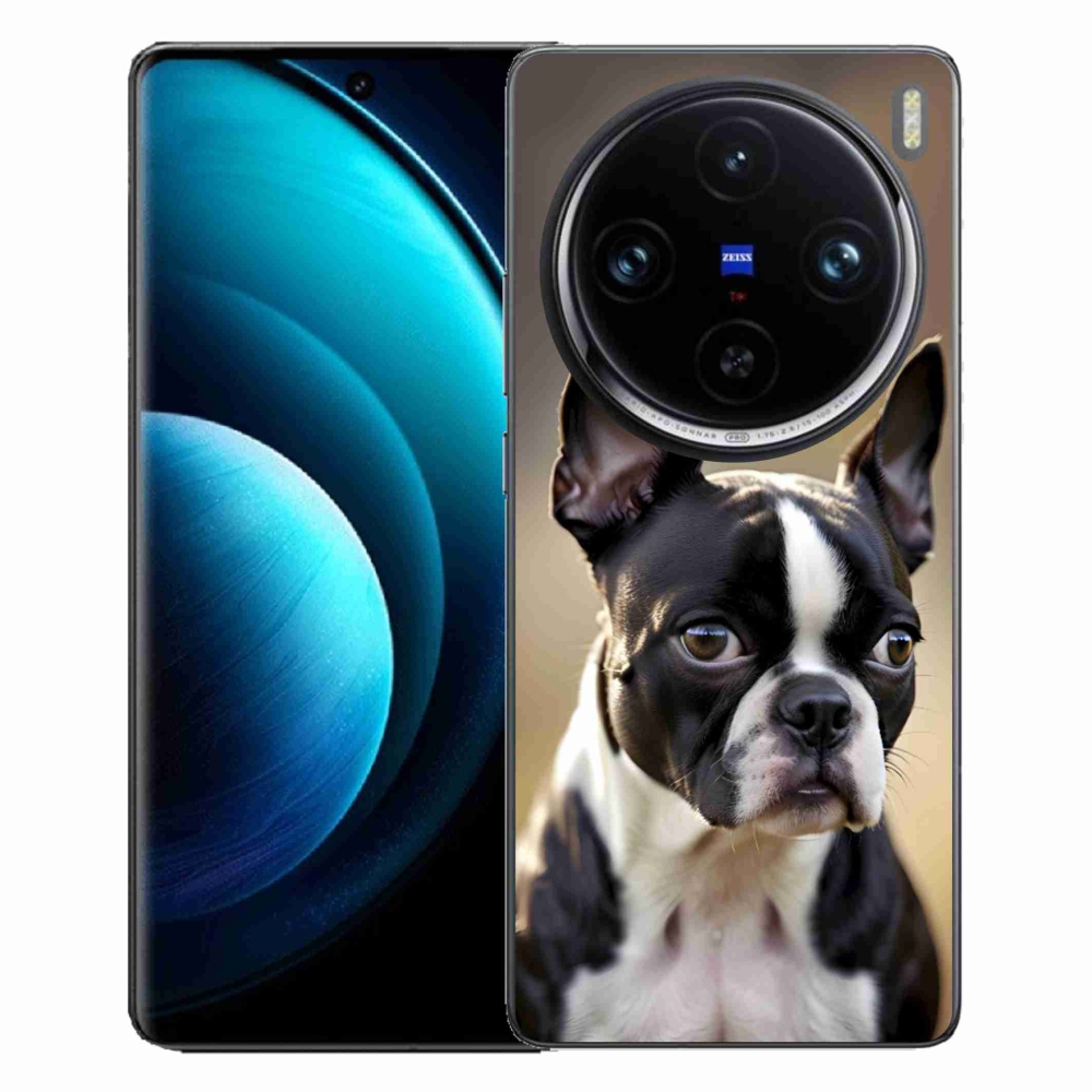 mmCase géltok a Vivo X100 Pro 5G-hez – bostoni terrier
