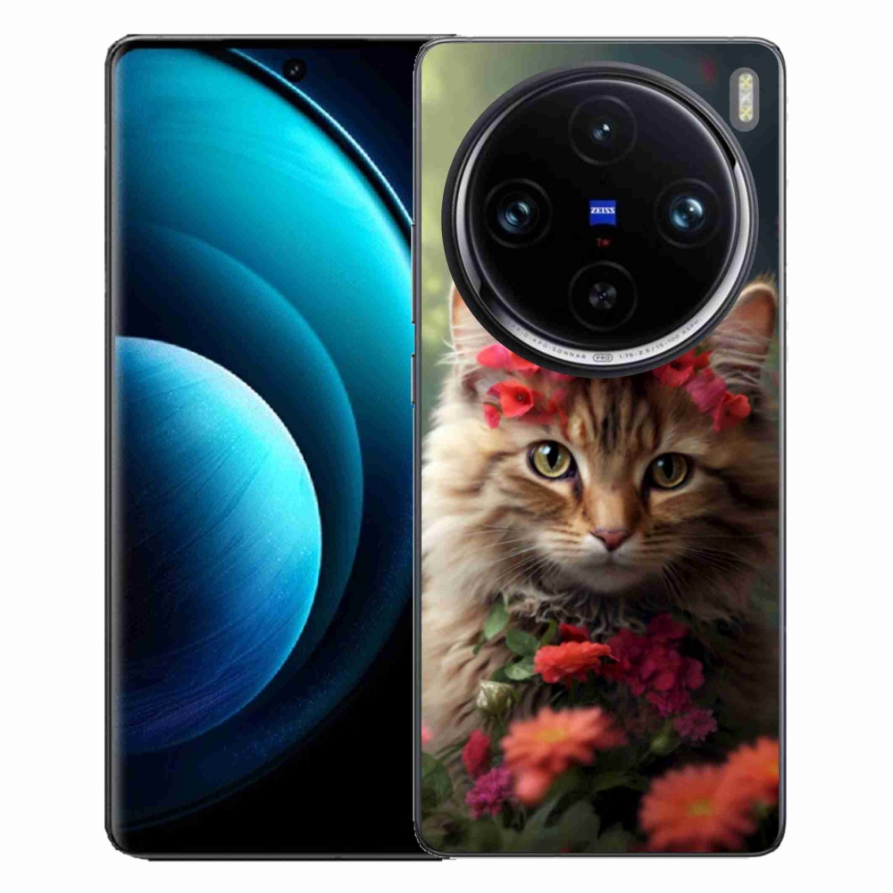 mmCase gélhuzat a Vivo X100 Pro 5G-hez – Macska hercegnő