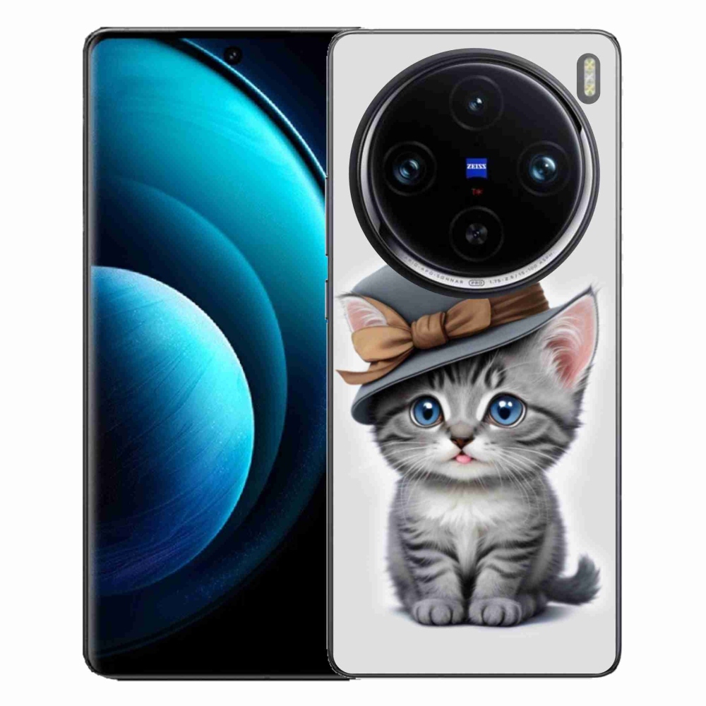 mmCase géltok a Vivo X100 Pro 5G-hez – kalapos cica
