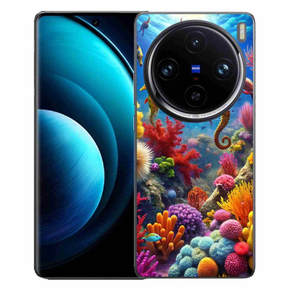 mmCase gélhuzat a Vivo X100 Pro 5G-hez – Tengeri világ 3