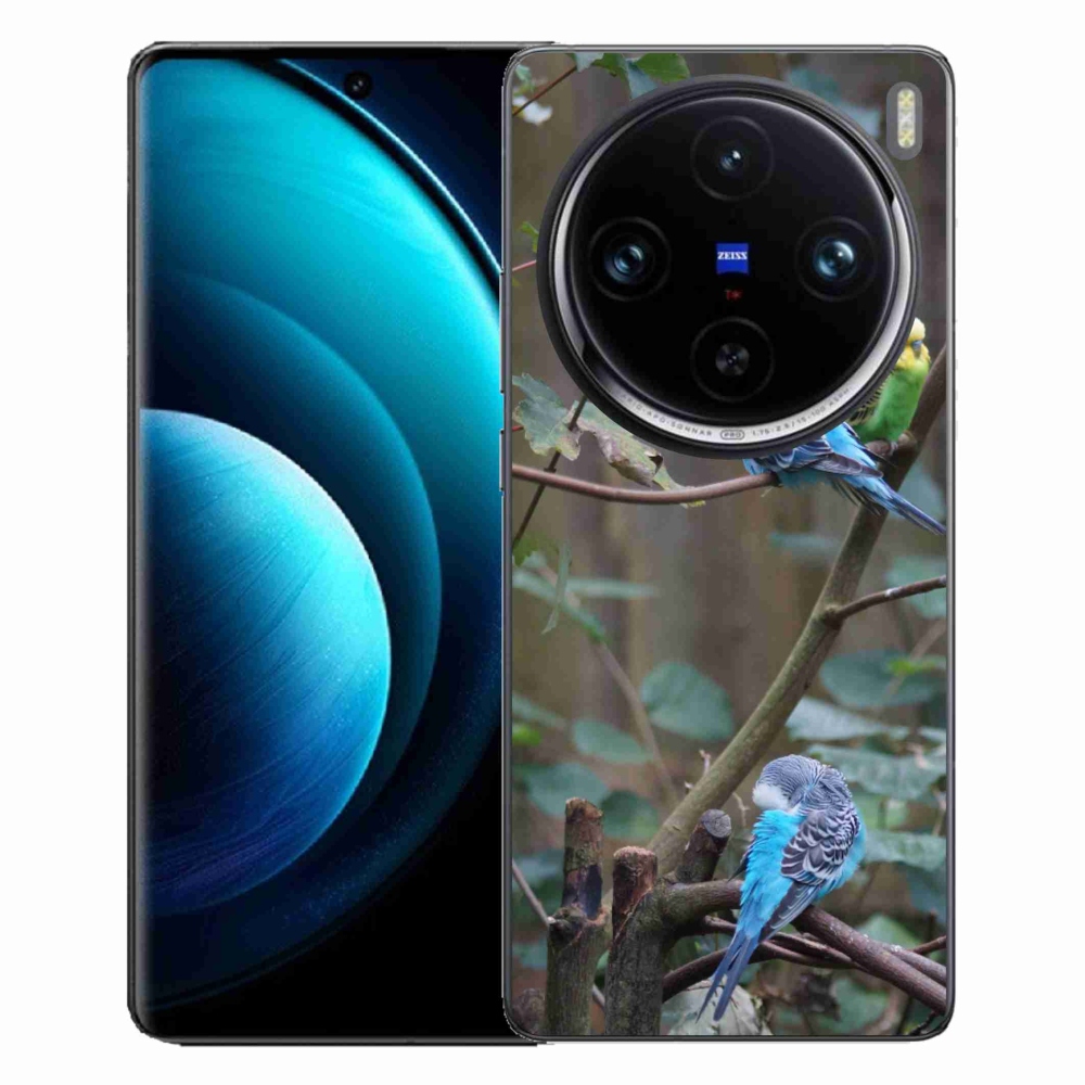 mmCase géltok a Vivo X100 Pro 5G-hez – papagájok egy ágon