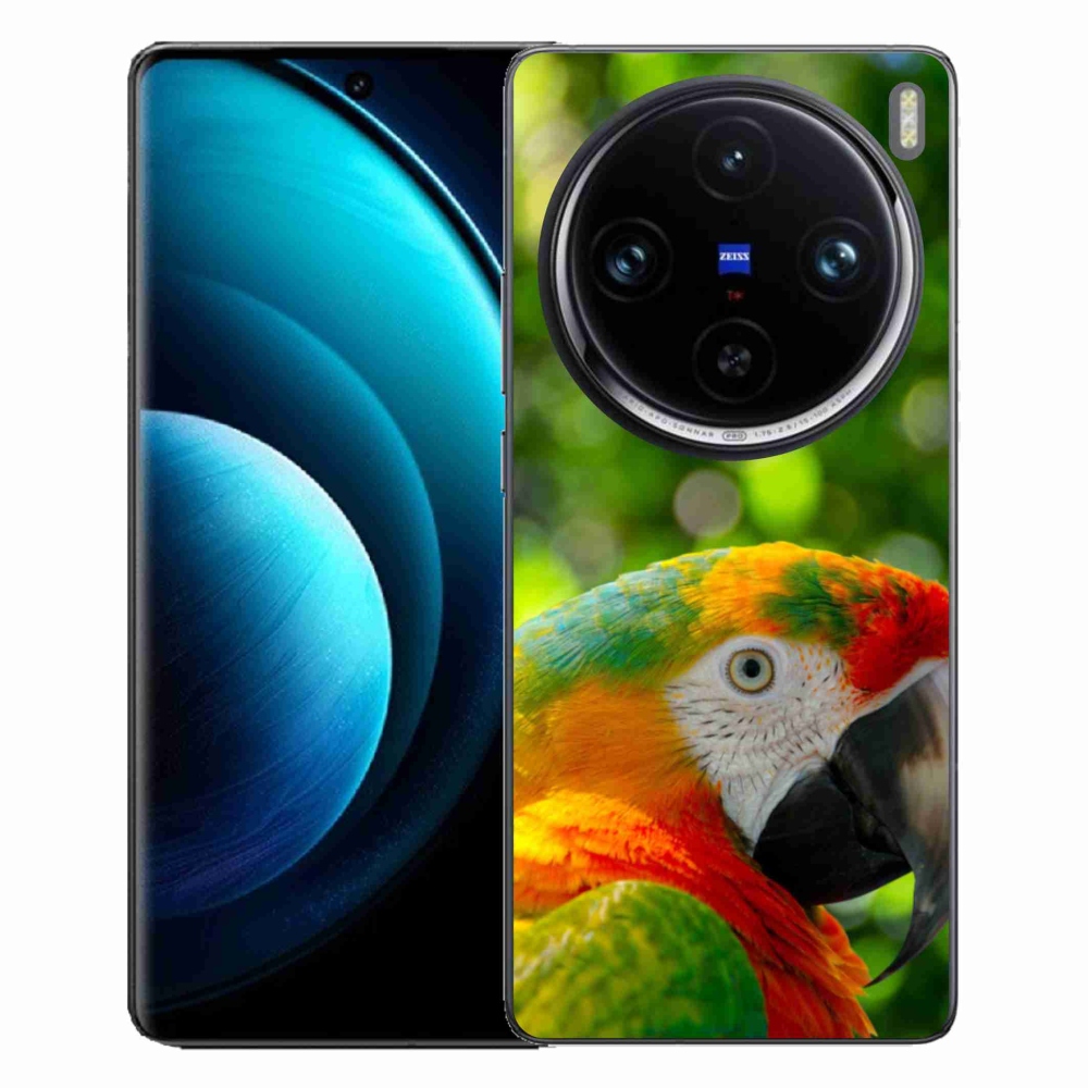 mmCase gélhuzat a Vivo X100 Pro 5G-hez – ara papagáj 3