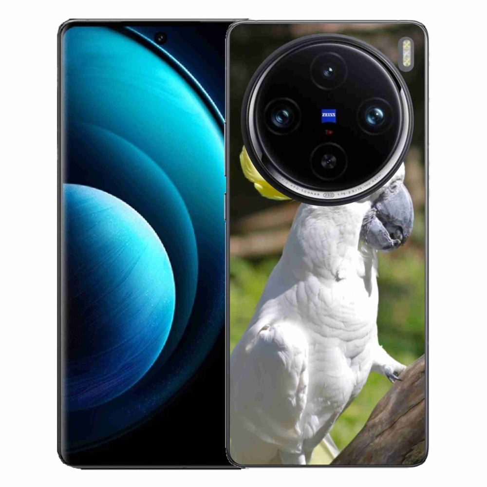 mmCase géltok a Vivo X100 Pro 5G-hez – kakadu papagáj 2